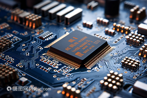 电脑芯片与电子元器件 数字世界的基石
